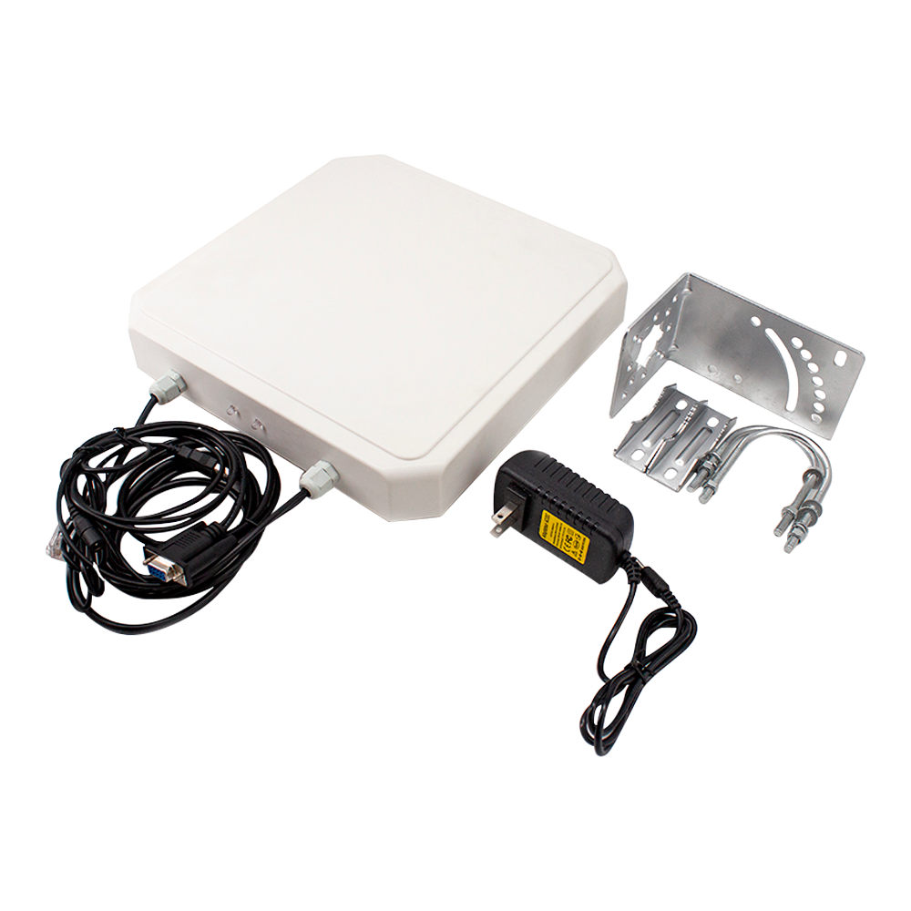 Lettore di accesso - Accesso tag UHF - Portata fino a 6m regolabile - Wiegand 26 /34 - Compatibile con controller - Adatto per esterni IP65