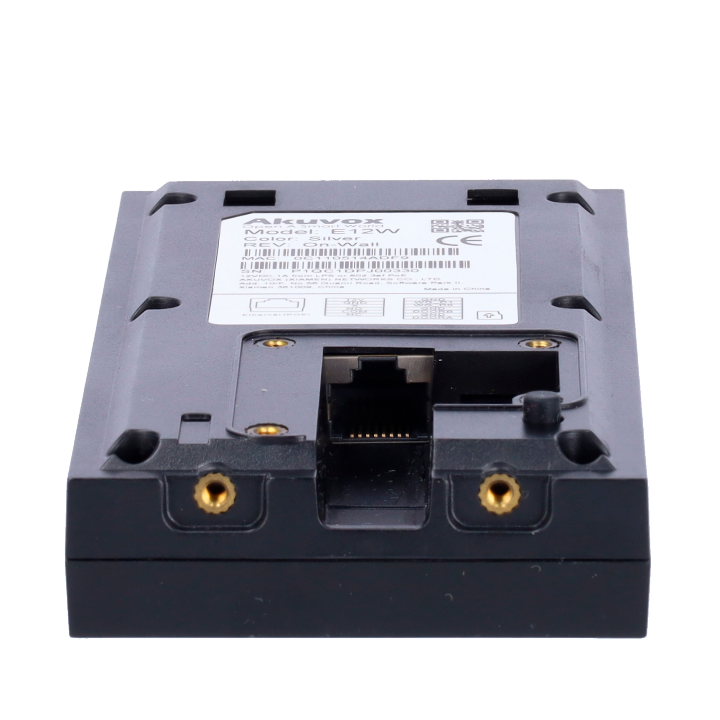 Videocitofono IP da superficie - Telecamera 2 Mp | Audio bidirezionale Crystal Clear - Apertura con scheda MF, NFC e BLE | 1 relè - PoE, WiFi, SIP standard - Manutenzione Cloud - Collegamento monitor e postazione esterna tramite Cloud - Innowatt