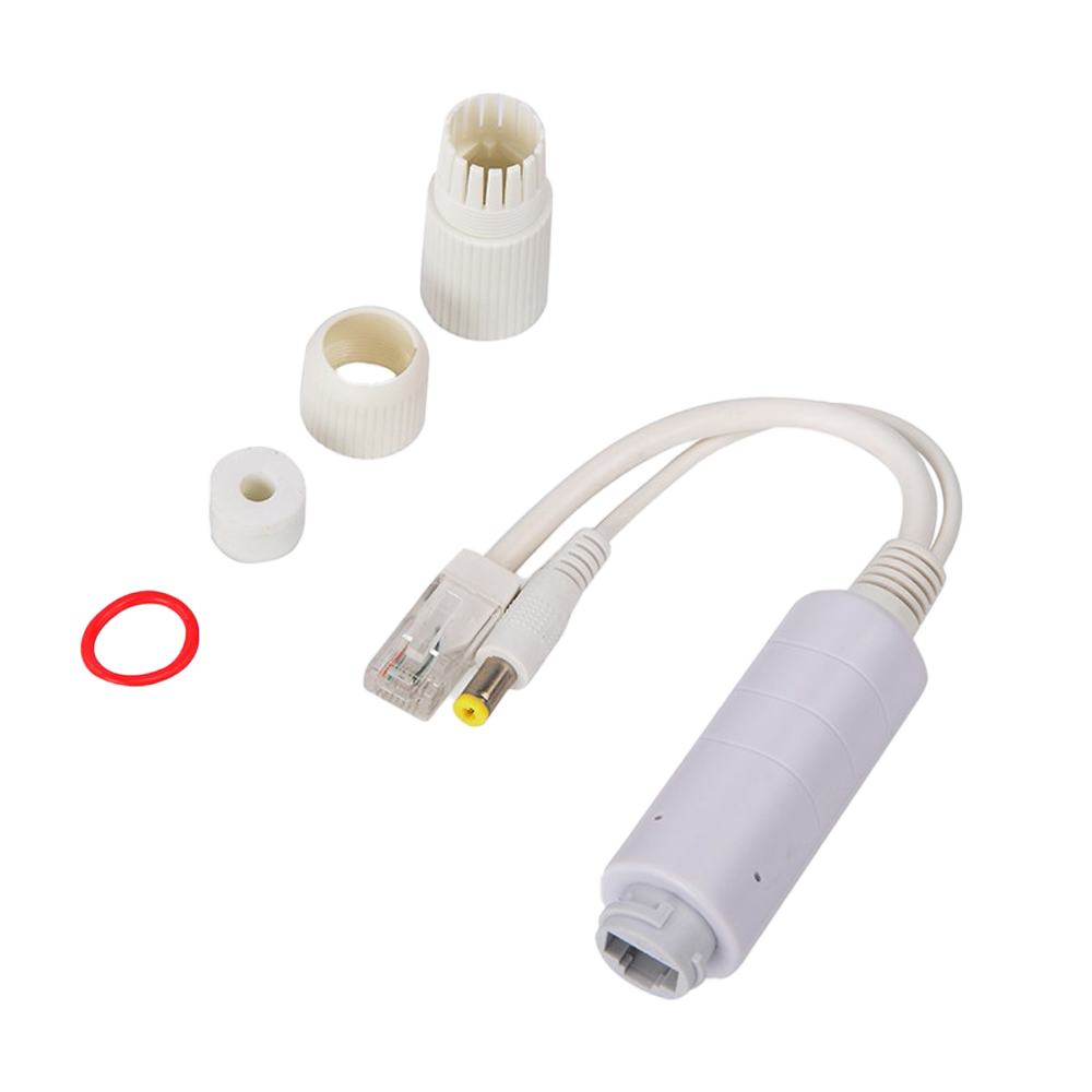 PoE Splitter
- Per telecamere IP no PoE
- Ingresso RJ45 (PoE) / Uscita RJ45 e jack - Velocità 10/100Mbps - Potenza massima 15 W / DC 12 V / 1A - PoE IEEE802.3af / PoE IEEE802.3at | IP66