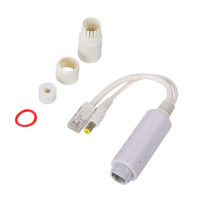 PoE Splitter
 - Per telecamere IP no PoE
 - Ingresso RJ45 (PoE) / Uscita RJ45 e jack  - Velocità 10/100Mbps - Potenza massima 15 W / DC 12 V / 1A - PoE IEEE802.3af / PoE IEEE802.3at | IP66