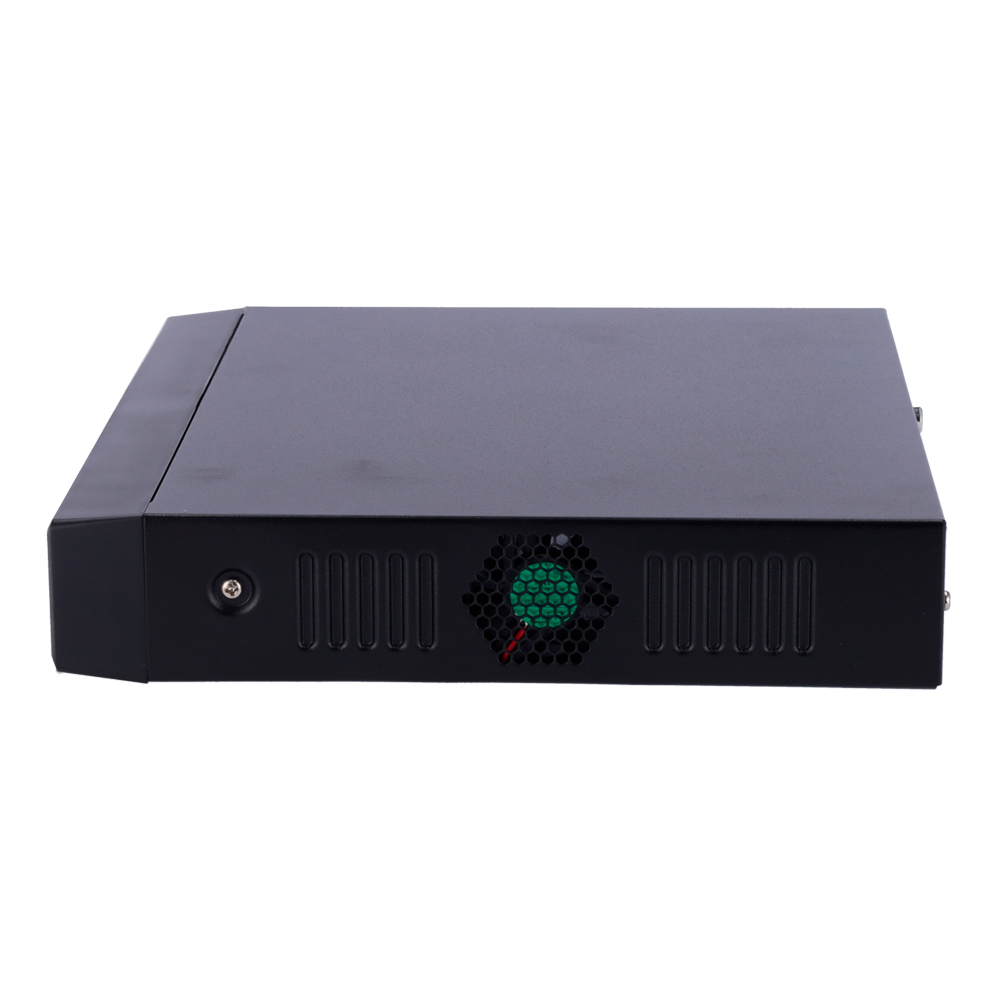 Grabador IP X-Security WizSense AI - 8 CH vídeo IP | 8 CH PoE - Resolución máxima grabación 12 Mpx - Ancho de banda 80 Mbps - Salida HDMI Full HD y VGA - Admite 1 disco duro