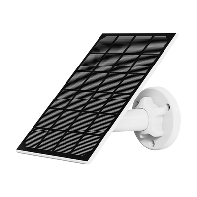 Panel solar de 3W - Para cámaras IP a batería - Monocristalino de alta eficiencia - Salida Micro USB DC5V - Cable 3 m - Impermeable IP65