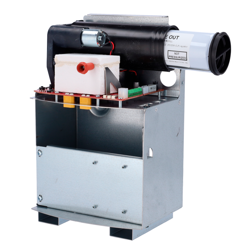 Generador de niebla a batería URFOG - Múltiples entradas y salidas - Incluso 100 m3 sin visibilidad - 6 meses de autonomía - Tamaño reducido