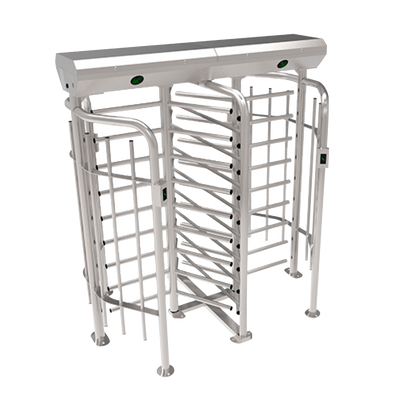 Tornello ad accesso bidirezionale - 9 doppi bracci rotanti - Orari, allarmi e modalità di apertura - Dimensioni del passaggio 580 mm | Forza regolabile - Realizzato in acciaio inossidabile SUS316 - Compatibile con sistemi di terze parti