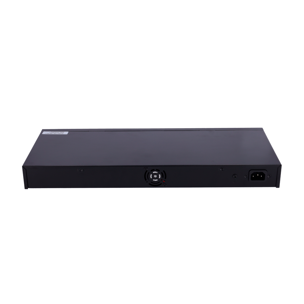 Switch PoE - 16 porte PoE + 2 Gigabit SFP - Velocità 10/100/1000 Mbps - 46 W per porta/ Massimo 250W / Fino a 250m - VLAN/Porta Isolation/STP/RSTP/MSTP/ACL/QoS/802.1X - LACP/DHCP Snooping/IGMP Snooping/Port Mirroring