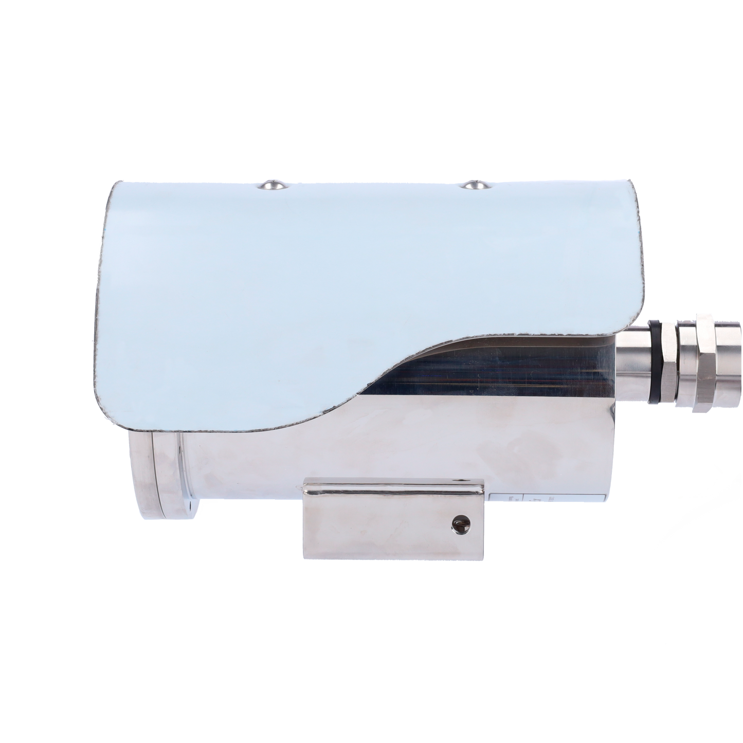 Telecamera IP Explosion Proof 4 Mp - 1/3" Progressive Scan CMOS - Ottica motorizzata 2.7 -13.5 mm AF - IR LEDs portata 50 m - Alloggiamento in acciaio inox 304 resistente alla corrosione - Impermeabilità IP68