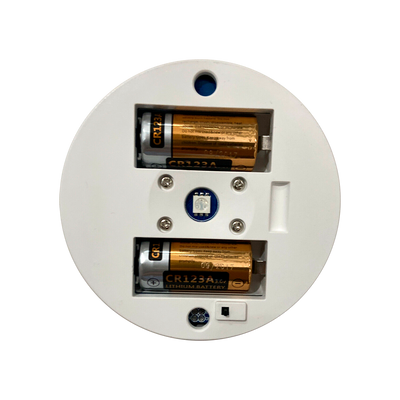 Sirena per interni - Wireless 868 MHz - Pressione sonora massima 90 dB - Antenna interna - Alimentazione 4 pile CR123A 3.0 V - Uso interno - Compatibile con centrale K1