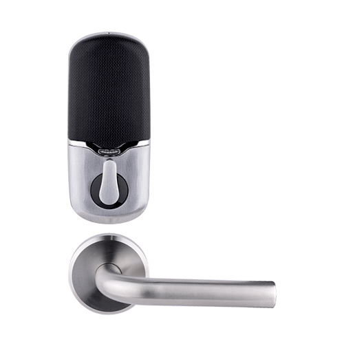 Hotel lock - Opening via MF card - Backset 60mm | Left opening - Autonomous battery 4 x AAA - Emergency cylinder - Management with Hotel Lock System software