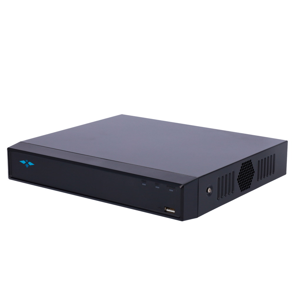 Videoregistratore X-Security NVR per telecamare IP - 16 CH video IP - Risoluzione massima di registrazione 8 Mpx - Ingresso e Uscita audio - WEB, DSS/PSS, Smartphone e Software PSS - Compressione H.265