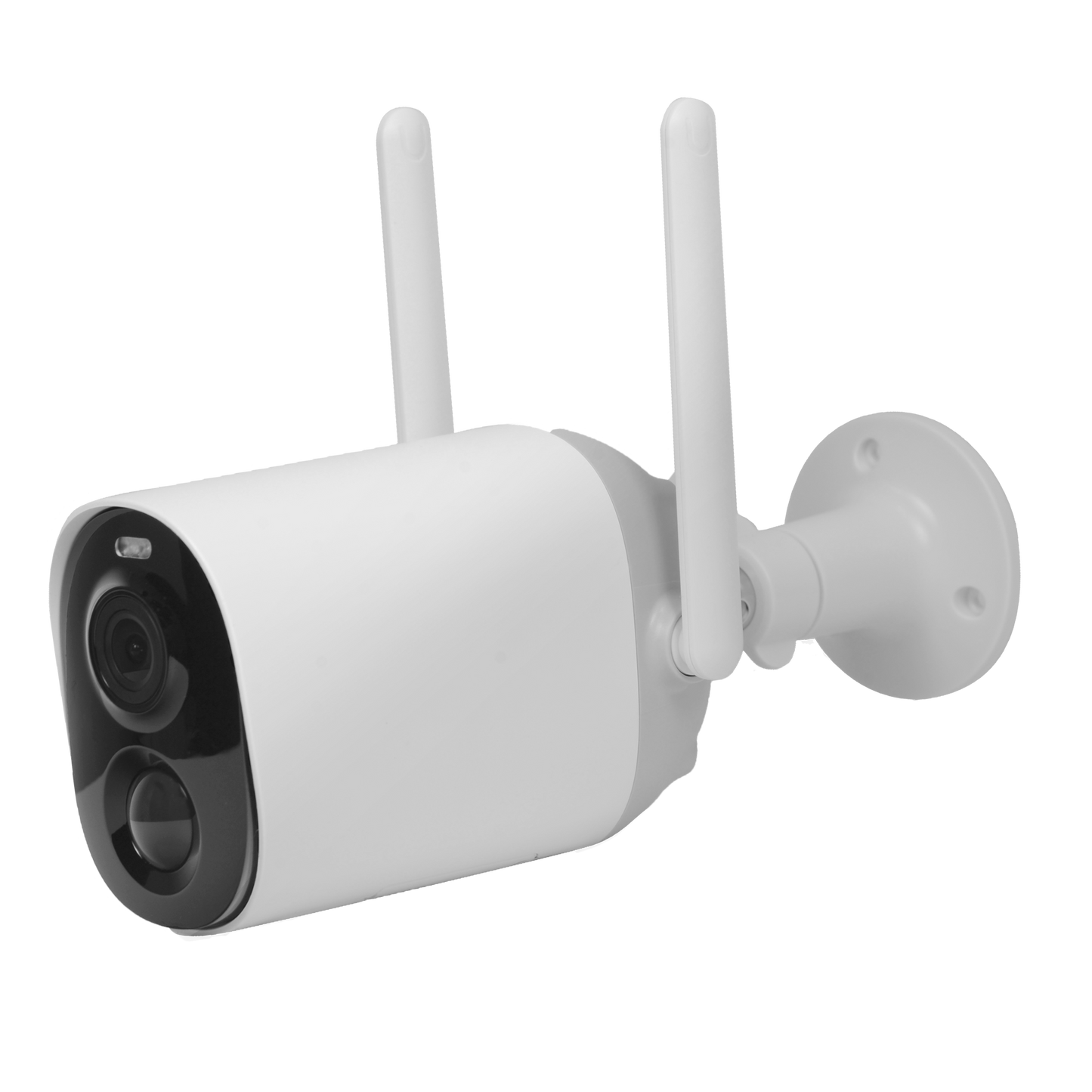 Telecamera IP 2Mpx VicoHome Wifi a batteria - Rilevamento intelligente sul cloud / Sensore PIR - Luce con effetto deterrente / Batteria al litio 8800 mAh - Obiettivo 3.3 mm/ IR 7 m / LED bianco - Audio bidirezionale / Slot SD - App VicoHome e Cloud / Comp