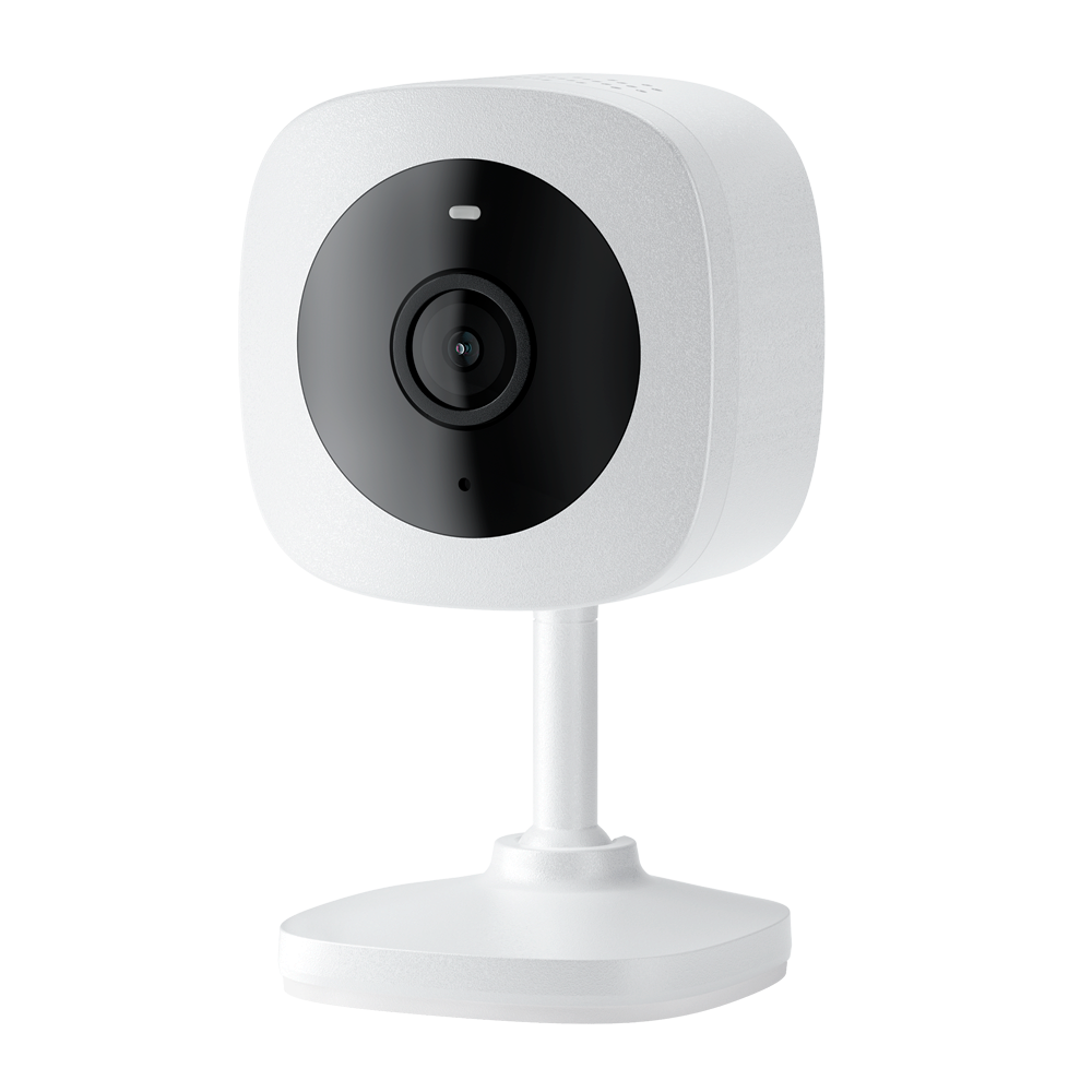 VicoHome Da interno 3Mpx Wifi - Rilevamento di persone/animali domestici integrato - H.265/ Ottica 4mm Angolo di visione 97° - IR7m / Visione notturna AI MagixPix - Audio bidirezionale / Slot SD - App VicoHome e Cloud / Alexa