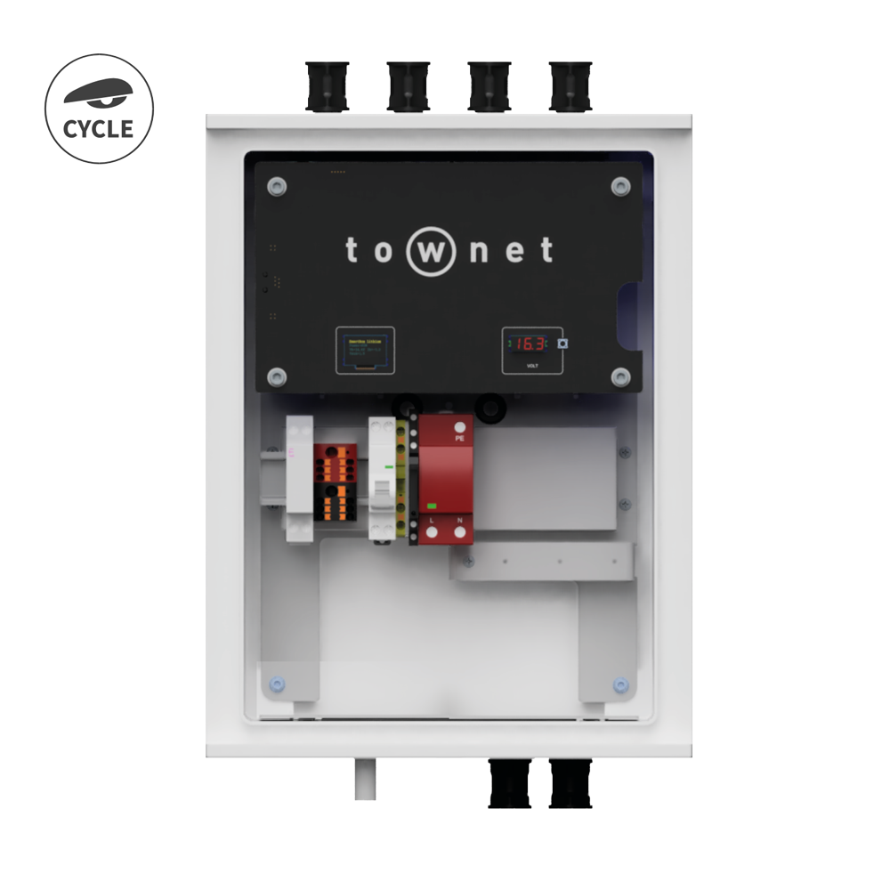 Alimentazione a ciclo - 864 Wh - Ricarica rapida 15A/220Wh 4h - Monitoraggio Remoto dei sistemi