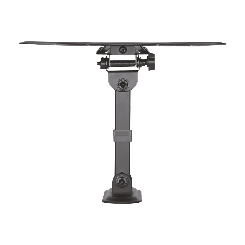 Supporto a parete per monitor LCD - Inclinazione -12º~ 3º - Rotazione -90º~ 90º - Muro di separazione 65~200 mm - Resistenza al carico 25 Kg - Schermi 23"~42"
