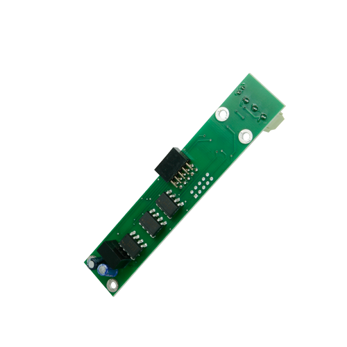 Modulo di comunicazione DMTECH - Comunicazione per RS485 - Alimentato dalla centrale - Necessario per l'installazione di DMT-FP9000R - Permette di collegare le centrali a un ripetitore di controllo