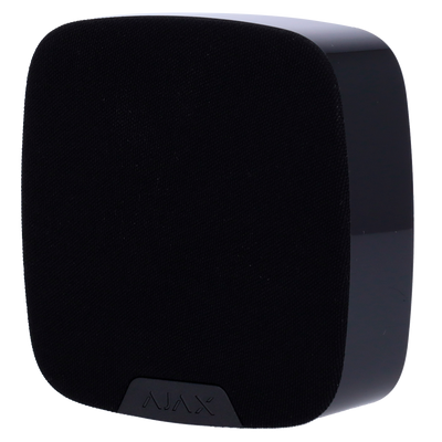 Modulo vocale wireless - Senza fili 868 MHz Jeweller - Pressione sonora massima 103 dB - Alimentazione 4 pile CR123A 3.0 V - Ottimizzazione della voce tramite AI - Staffa con vite di fissaggio