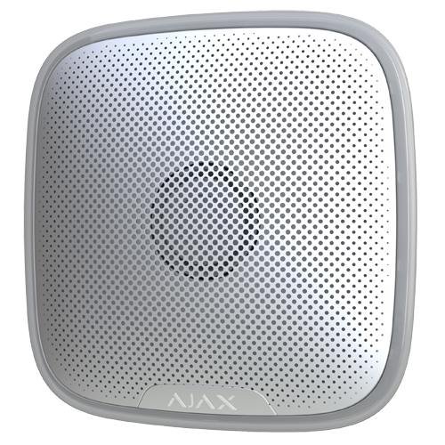 Sirena Ajax inclusa nel kit allarme wireless per appartamento
