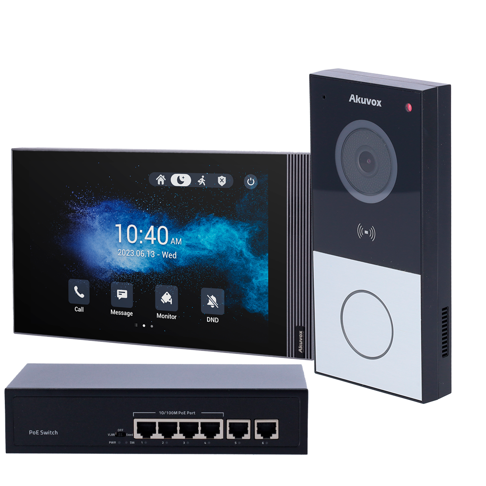 Kit videocitofonico su base LINUX