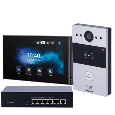 Kit videocitofonico su base LINUX