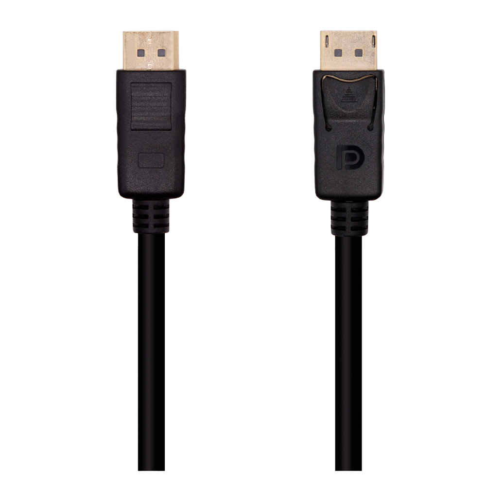 Cavo DisplayPort - Connettori DP maschio - 4K@60Hz - 2 m - Colore nero