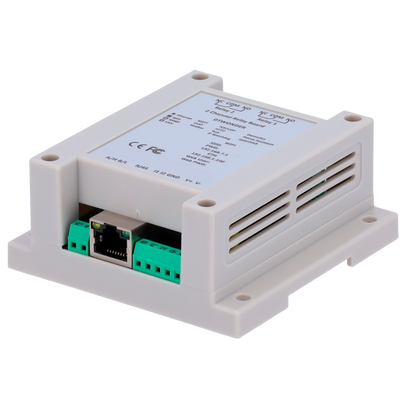 Modulo di acquisizione e controllo dati - 2 ingressi digitali / 2 uscite relè (NA/NC) - Protocolli: Modbus/TCP, TCP/IP, UDP, HTTP,... - Server web integrato - 1 porta Ethernet 10/100 Base-TX, 1 porta WiFi - Alimentatore non incluso (12VDC/1A)