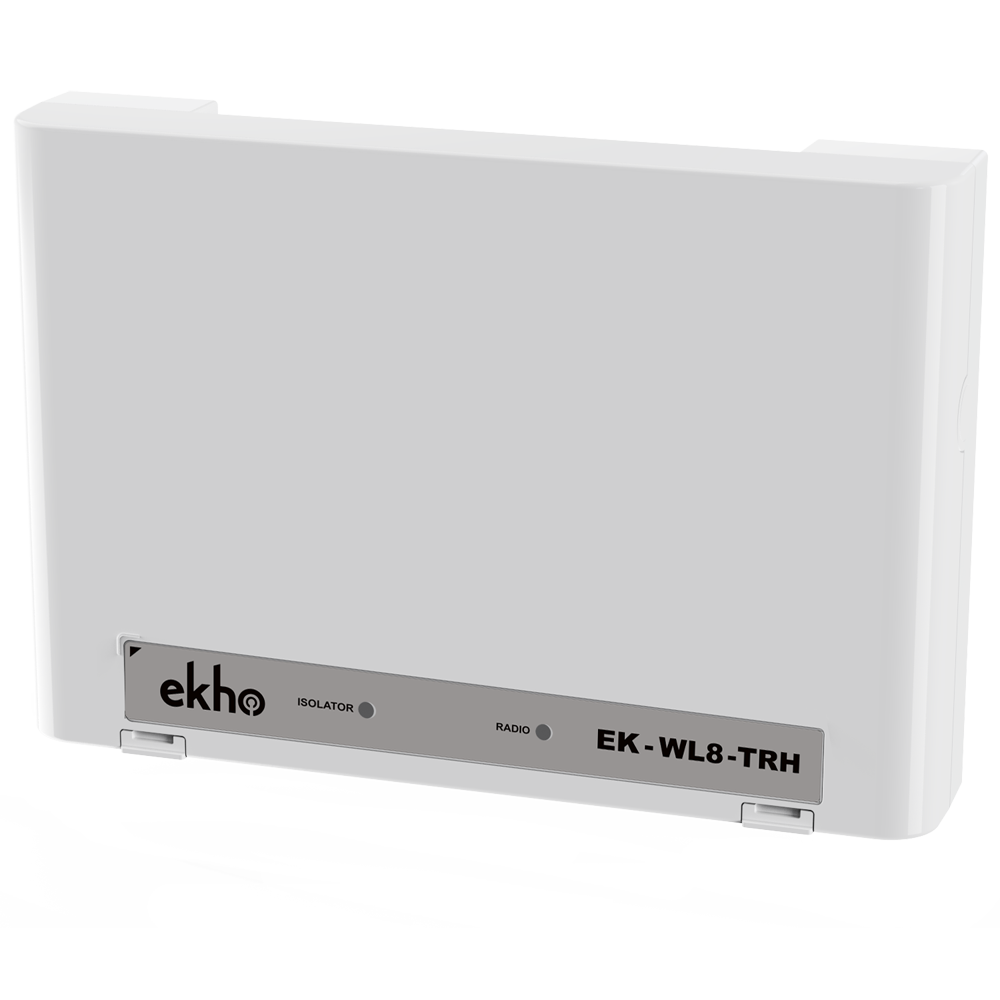Alimentado desde el lazo - Pantalla gráfica OLED - Amplitud y frecuencia de radio con optimización automática
- Tamper switch - Ajuste flexible del dispositivo en el sitio - Facilita ampliación de sistemas cableados