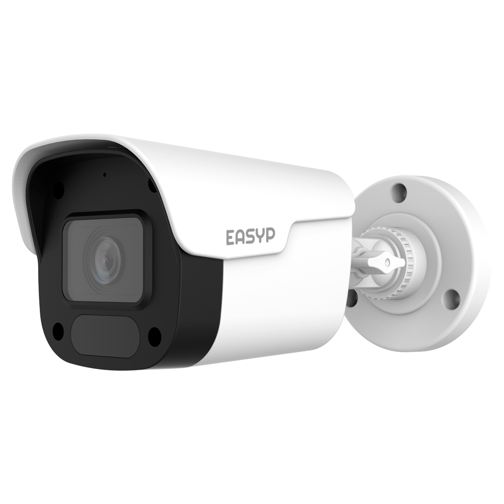 Telecamera Bullet IP 2MP EASY-P - Risoluzione 2 Megapixel (1920x1080) - Ottica Motorizzata 2.8 mm | IR 25m - Motion Detect 2.0 e UMD - Waterproof IP66 | PoE (IEEE802.3af) | P2P