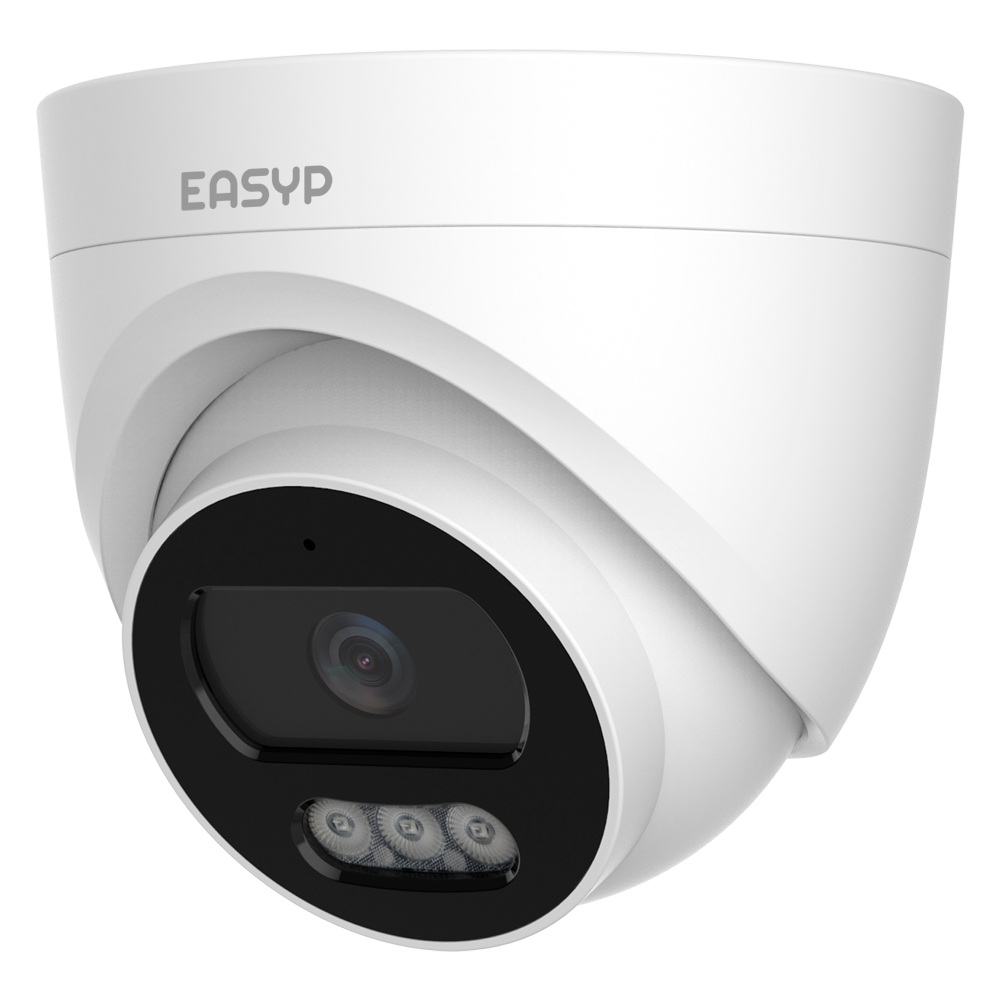 Telecamera Turret IP EASY-P - Risoluzione 2 Megapixel (1920x1080) - Ottica Motorizzata 2.8 mm | IR 25m - Motion Detect 2.0 e UMD - Waterproof IP67 | PoE (IEEE802.3af) | P2P
