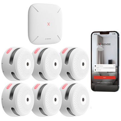 Kit di rilevamento antincendio standalone X-Sense