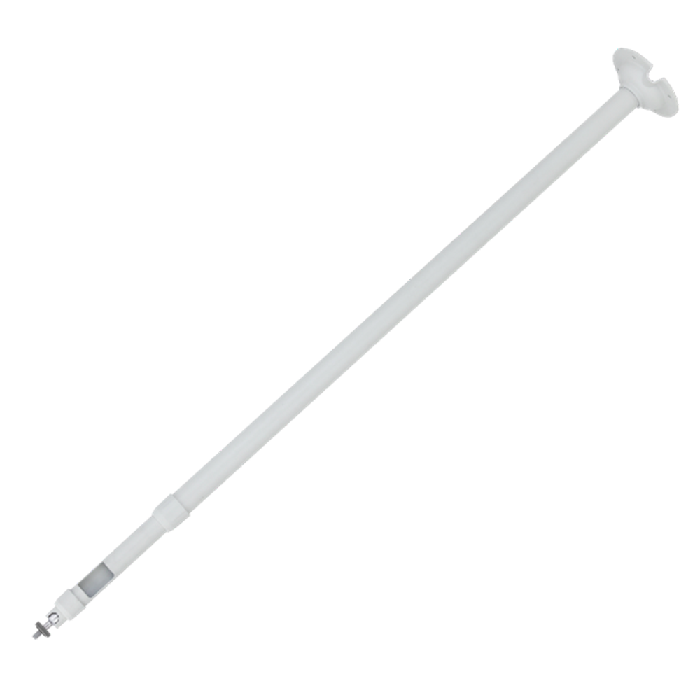 Soporte techo - Altura 800-1500 mm - Compatible con cámaras Bullet - Color blanco - Compatible con XSECURITY - Pasador de cables