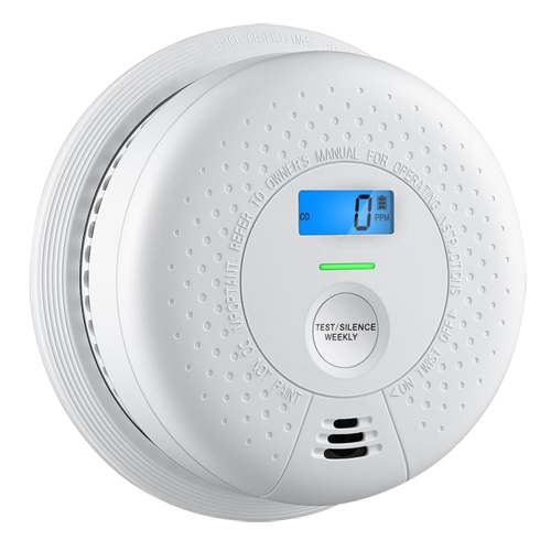 Rilevatore standalone di fumo e CO X-Sense - Durata della batteria 10 anni - Indicatore luminoso di allarme - Allarme acustico 85 dB a 3m - Pulsante di prova e schermo LCD - Certificato EN 50291:2010 e IT 14604:2005