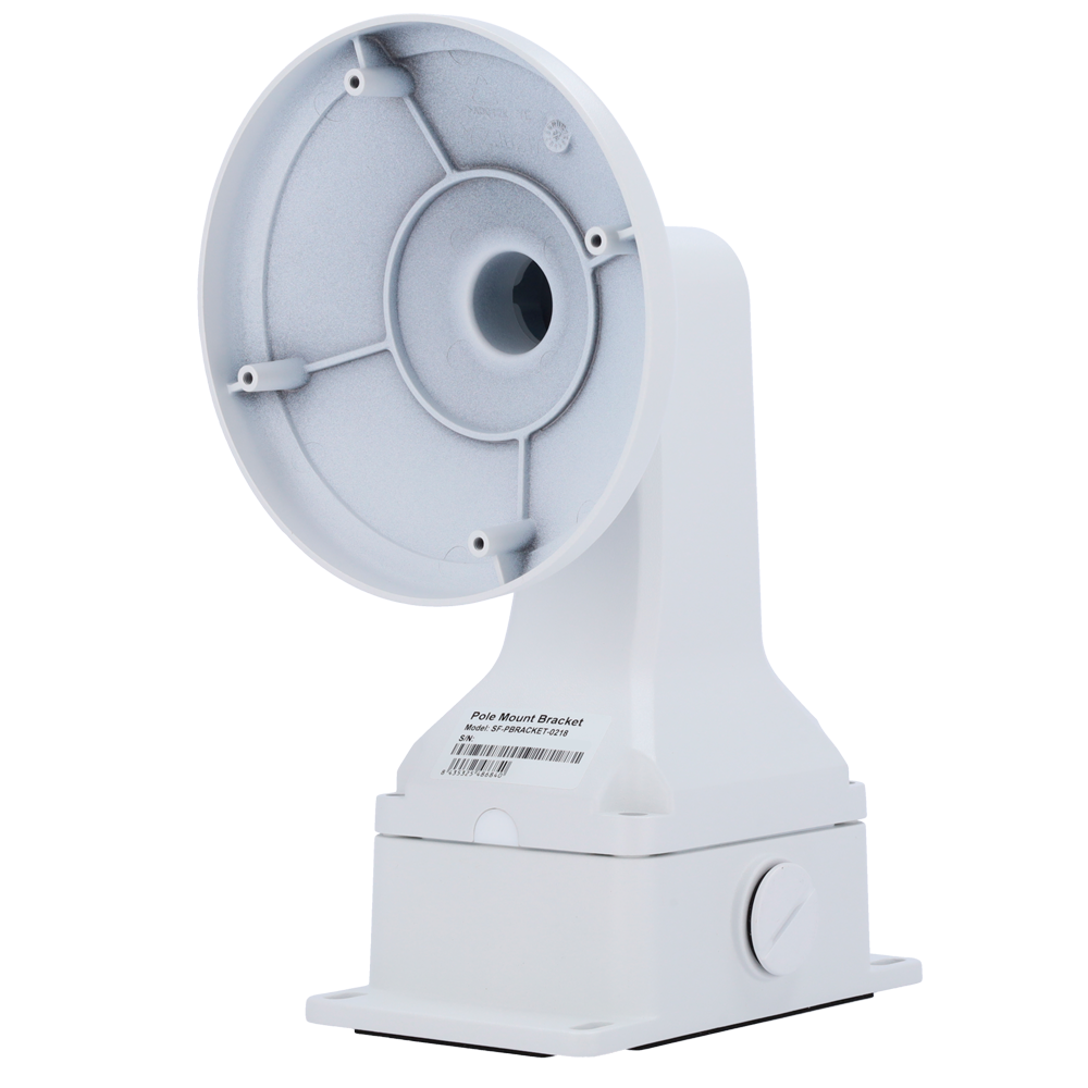 Soporte para domos Safire Smart - Para cámaras domo con caja de conexión - Peso neto 907 g - Fabricando en acero laminado ADC12 - Color blanco - Diseño a prueba de polvo