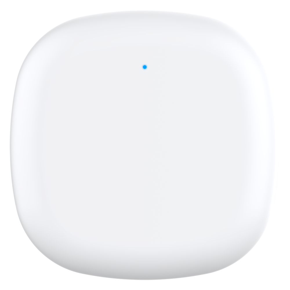 Sensor radar de cuidados auxiliares Safire - Medición de frecuencia cardíaca y respiratoria - Detección Horizontal y vertical: -60° ~ 60º - Comunicación Wi-Fi - Fácil conexión Plug&Play / APP Aerosense Care - Alertas y reportes