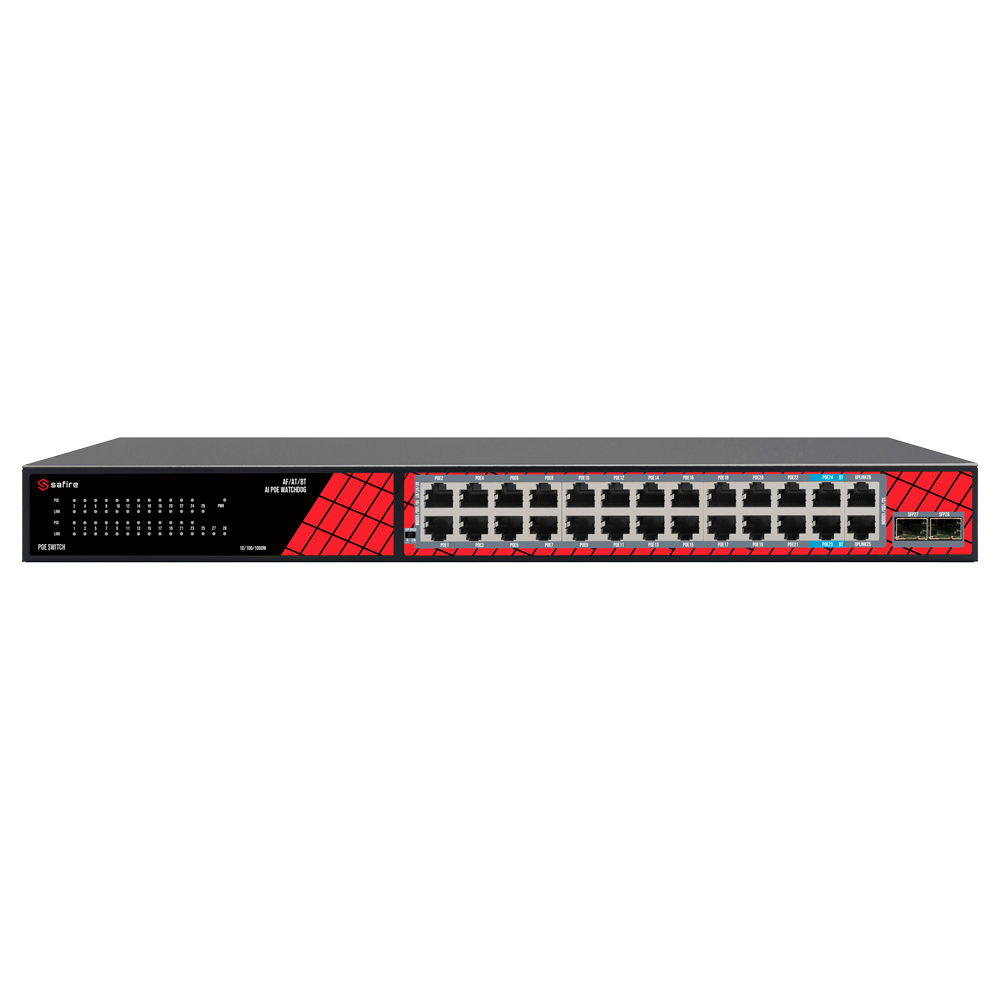 Safire Switch Hi-PoE