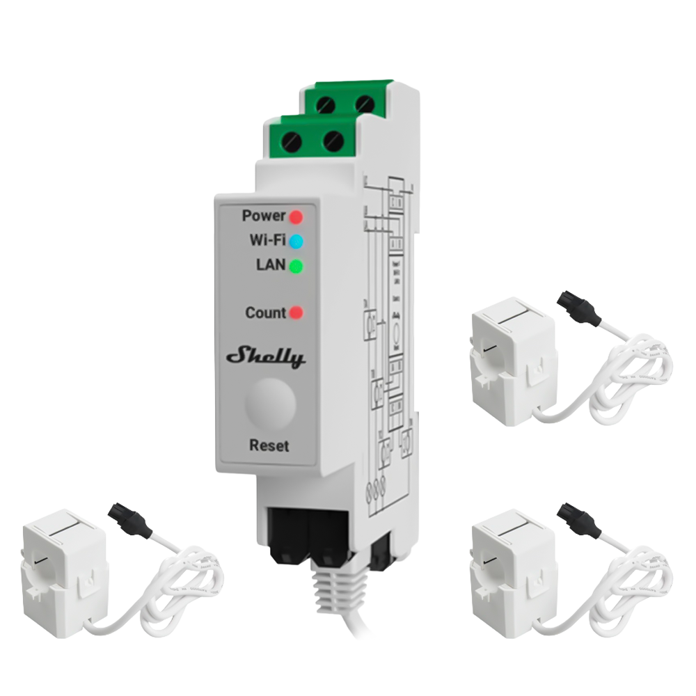 Shelly Pro 3EM 120A
