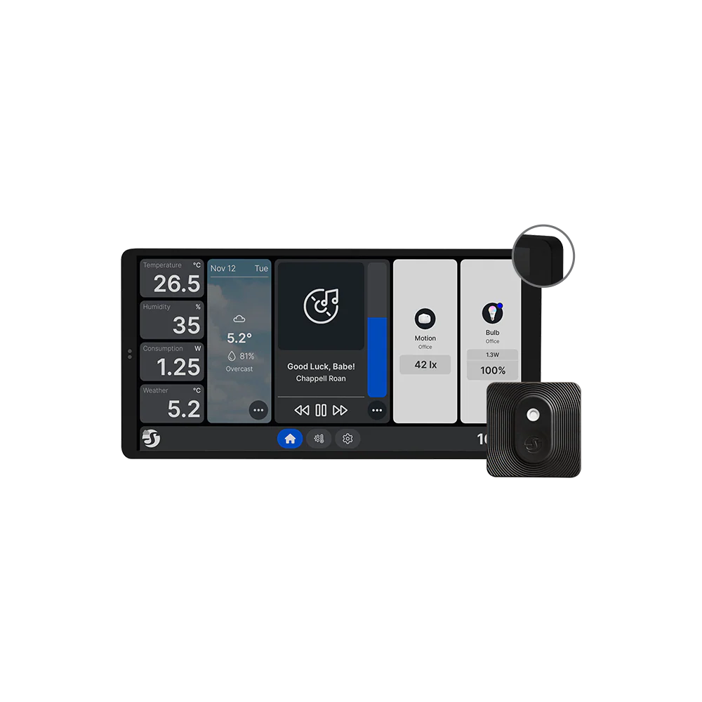 Shelly Wall Display X2 + BLU H&T Negro