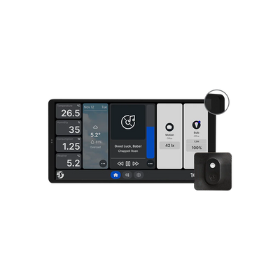 Shelly Wall Display X2 + BLU H&T Negro