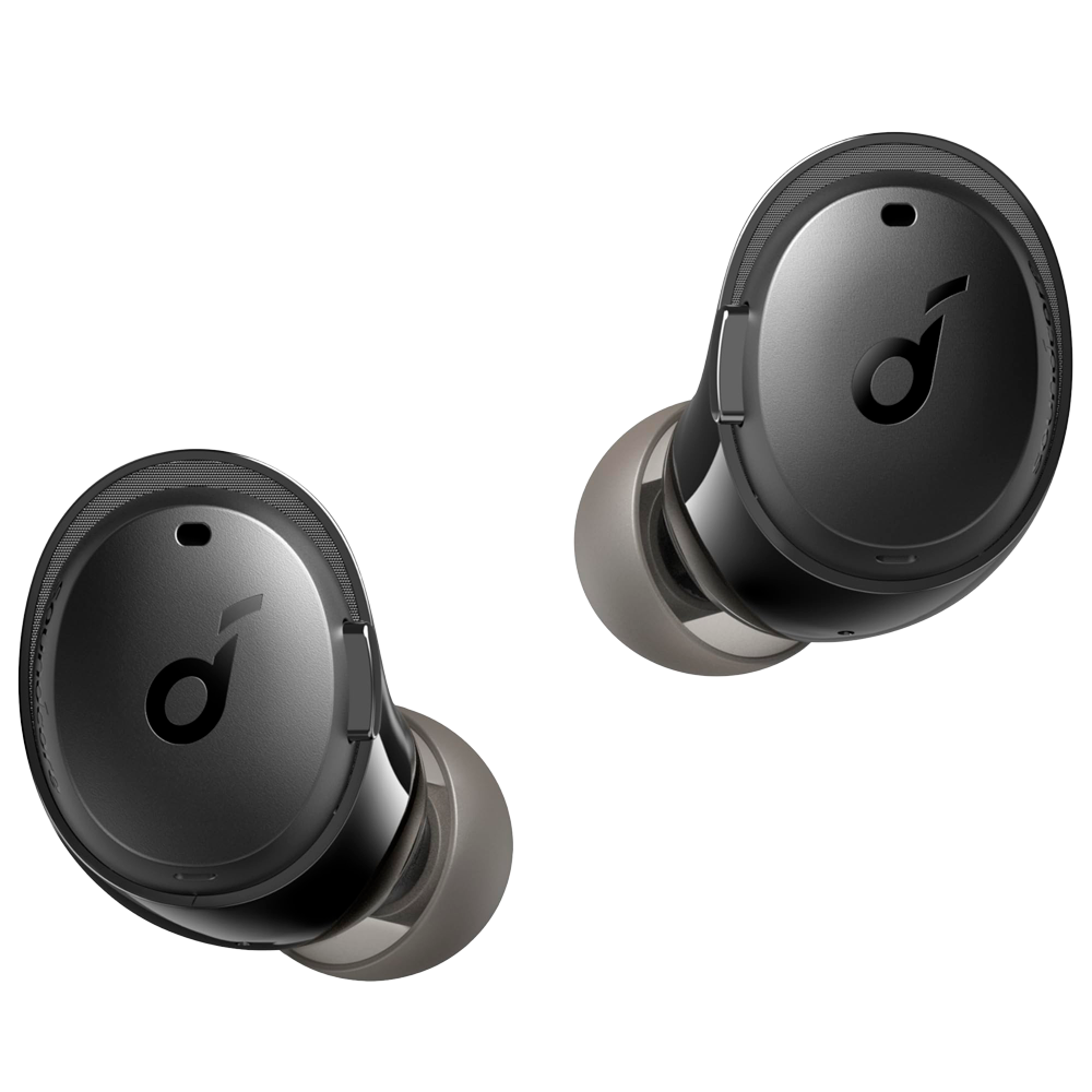 Auriculares Inalámbricos Soundcore by Anker - 10 horas de reproducción - Cancelacion de Ruido Hibrida - 6 micrófonos - Personalización via la app Soundcore - Resistentes al agua IPX5