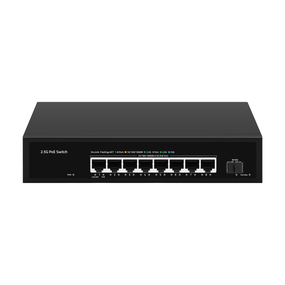 Switch PoE Multigagibit 2,5Gbps