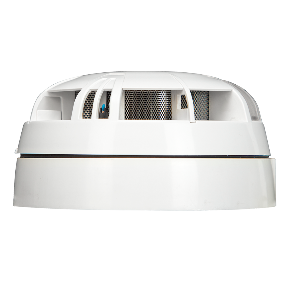 Detector óptico - El detector integra un transceptor NFC - Configuración y visualización a través de APP - Gráfico de la última alarma detectada - Control dinámico y compensación de sensibilidad - Montaje en la base universal TFBASE01N
