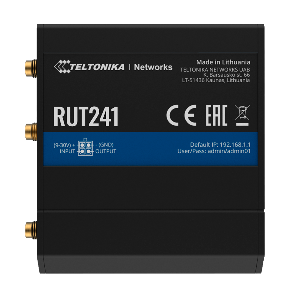 Router industriale 4G LTE Cat 4 (150/50 Mbps)