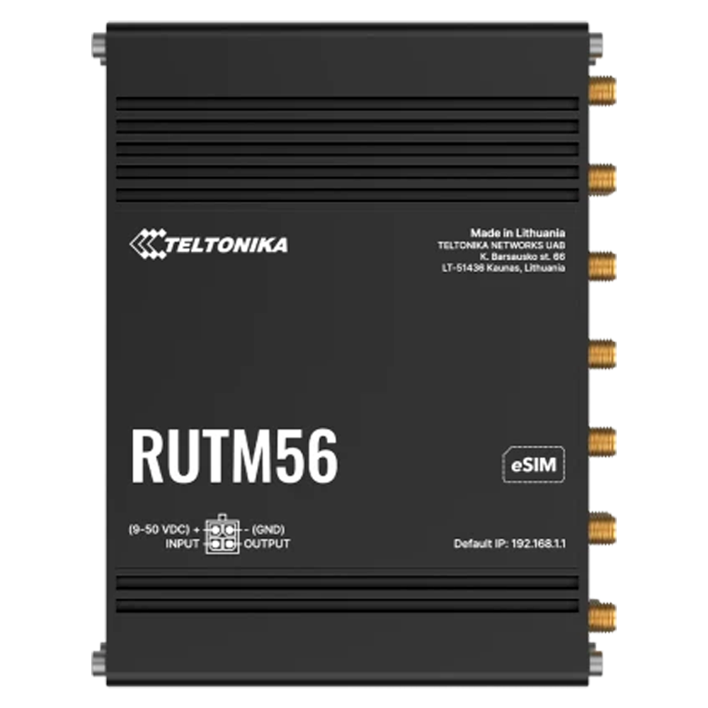 Router Industriale Dual Modem: 1x 5G e 1x 4G Cat 4