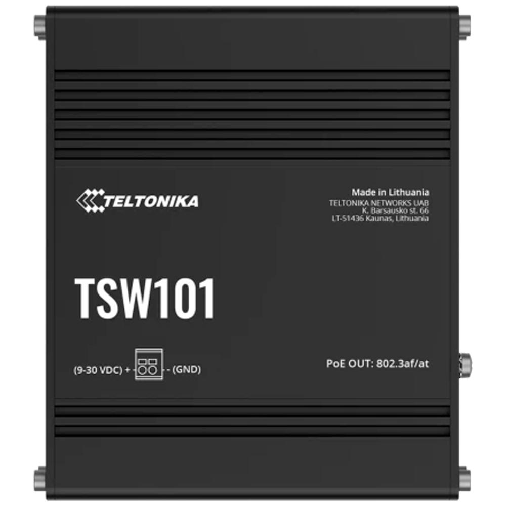 Teltonika Switch PoE Unmanaged Industriale
