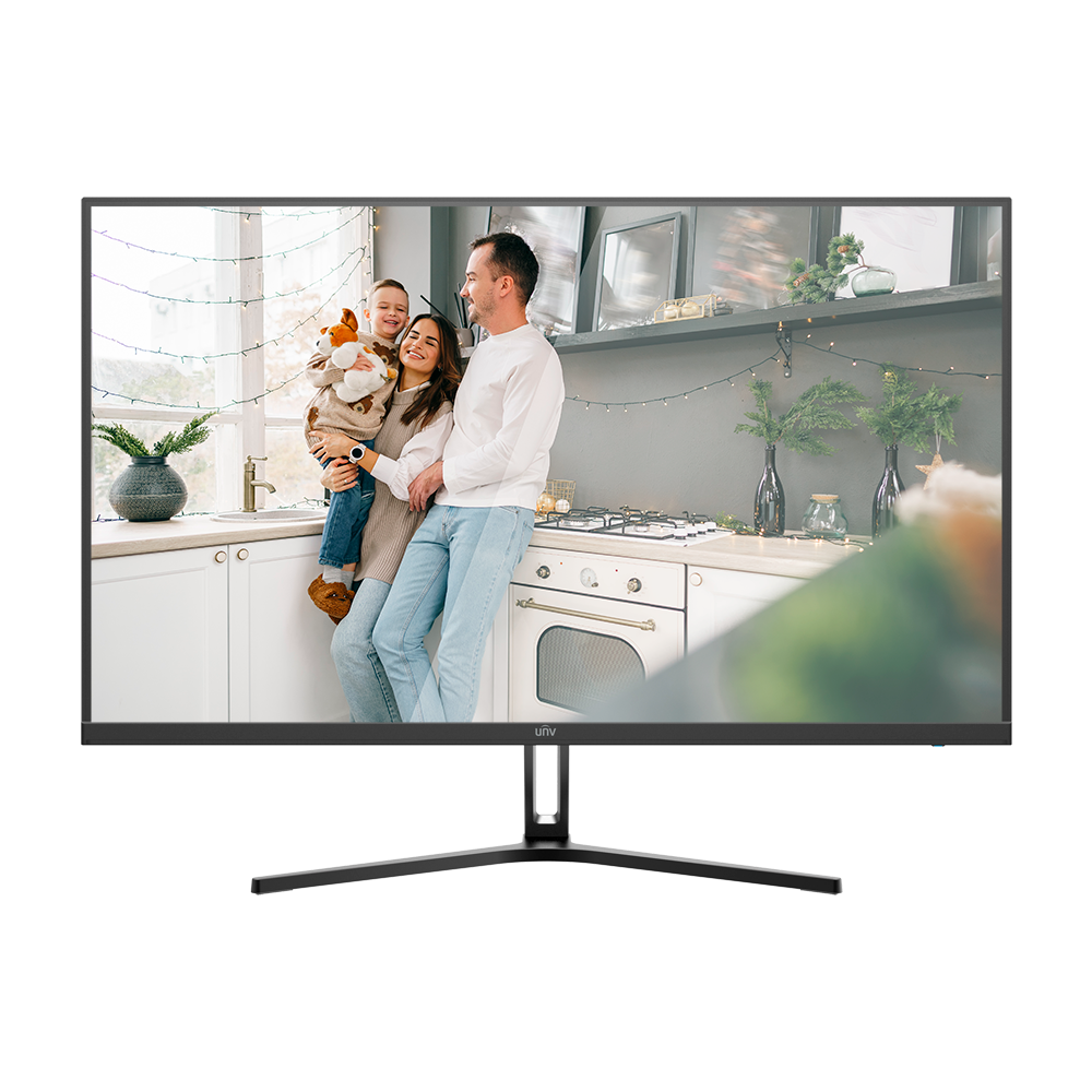 Monitor LED 27" Full HD - Progettato per la videosorveglianza - Formato 16:9 - 1xHDMI, 1xVGA - Risoluzione 1920x1080 - Supporto VESA 100x100 mm