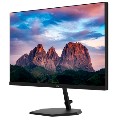 Monitor Univew LED 27"  - DPx2. HDMIx2, Audio OUT - Risoluzione 3840x2160 - Luminosità 250 cd/m2 - Tempo di risposta 14 ms