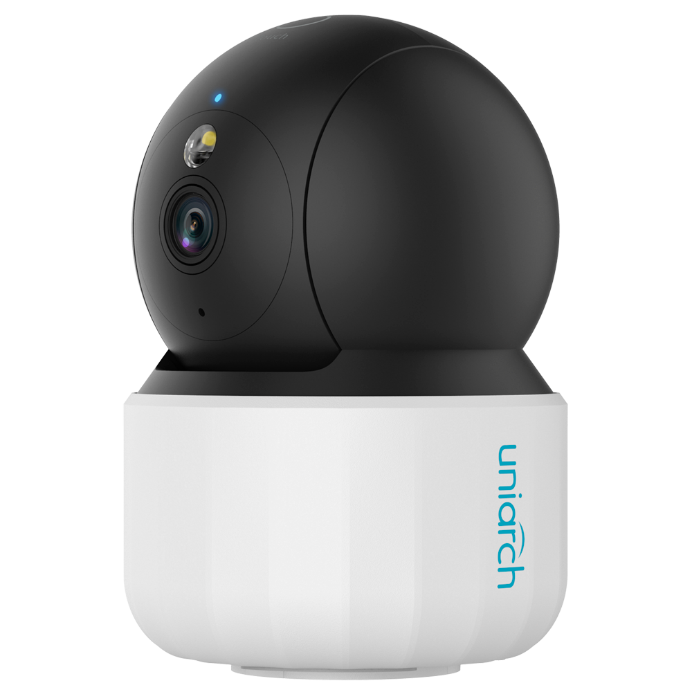 Telecamera IP PT 5 Megapixel Uniarch WiFi - 5 MP | Ottica 4.0 mm - IR 10 m | DWDR - Microfono ed altoparlante integrati - Ultra H.265 | Indicatore LED | MicroSD 512 GB - Wi-Fi 2.4G | Uniarch APP