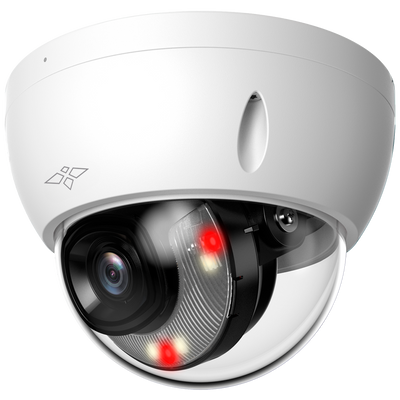 X-Security Cámara IP Dome - 4 Megapíxel  (2688x1520)
 - Lente fija 2.8mm - WDR 120dB | Dual Light(IR 60m y Luz Blanca 60m)
 - WizSense, con clasificación de humano y vehículo
 - MicroSD 256GB / IP67 & IK10