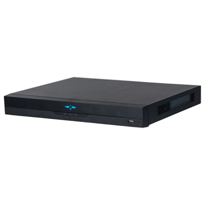 X-Security NVR - Massima risoluzione 16 Megapixel - 32 CH / 16 porte PoE af/at - Compressione H.265 / H.264 | 2 HDD - Uscita HDMI 4K | Uscite allarme - SMD, WizSense e QuickPick