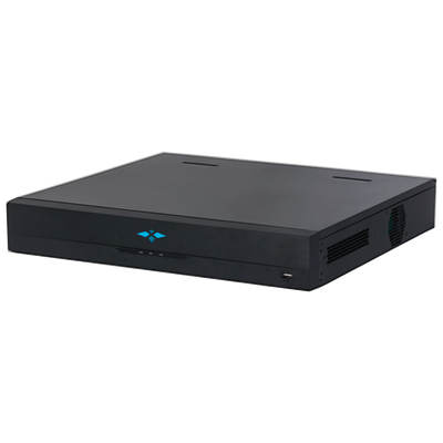 X-Security NVR - Massima risoluzione 16 Megapixel - 32 CH / 16 porte PoE af/at - Compressione H.265 / H.264 | 4 HDD - Uscita HDMI 4K | Uscite allarme - SMD, WizSense e QuickPick
