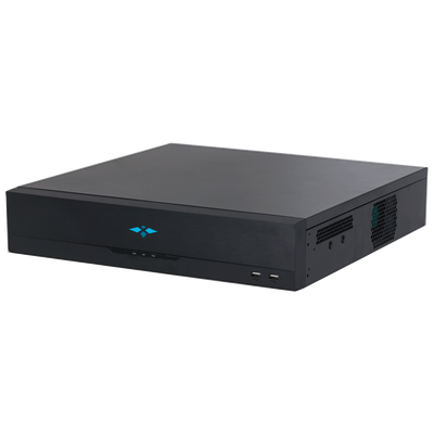 X-Security NVR - Massima risoluzione 16 Megapixel - 32 CH / 16 porte PoE af/at - Compressione H.265 / H.264 | 8 HDD - Uscita HDMI 4K | Uscite allarme - SMD, WizSense e QuickPick