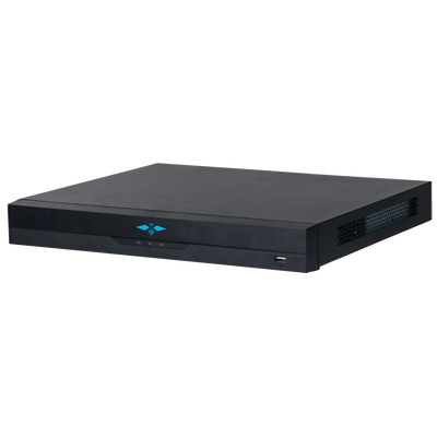 X-Security NVR - Massima risoluzione 32 Megapixel - 32 CH / 16 porte PoE af/at - Compressione H.265 / H.264 | 2 HDD - Uscita HDMI 4K | Uscite allarme - SMD, WizSense, Metadati e AcuPick